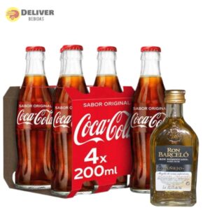 Mini Pack Coca Cola mix Ron Barceló